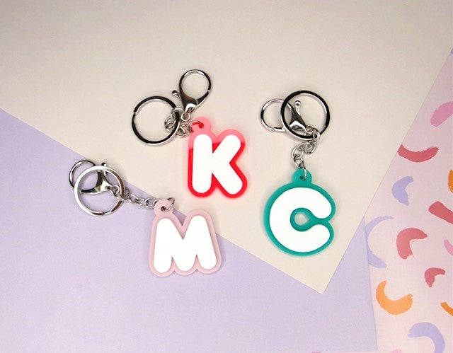 Letter Keychain